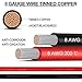 NOVINO Trolling Motor Battery Cable Extension Wire Kit-10 Feet 8 Gauge Wire for Extending Battery Cable to Trolling Motor,Fits Marine Fishing Boat
