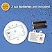 Kidde WiFi Water Leak Detector & Freeze Alarm, Alexa Device, Smart Leak Detector for Homes with App Alerts,White