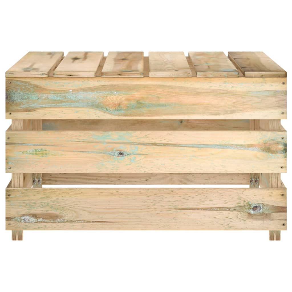 Furniture Select-Garden - Mesas de palé de jardín (2 unidades, madera de pino impregnada)