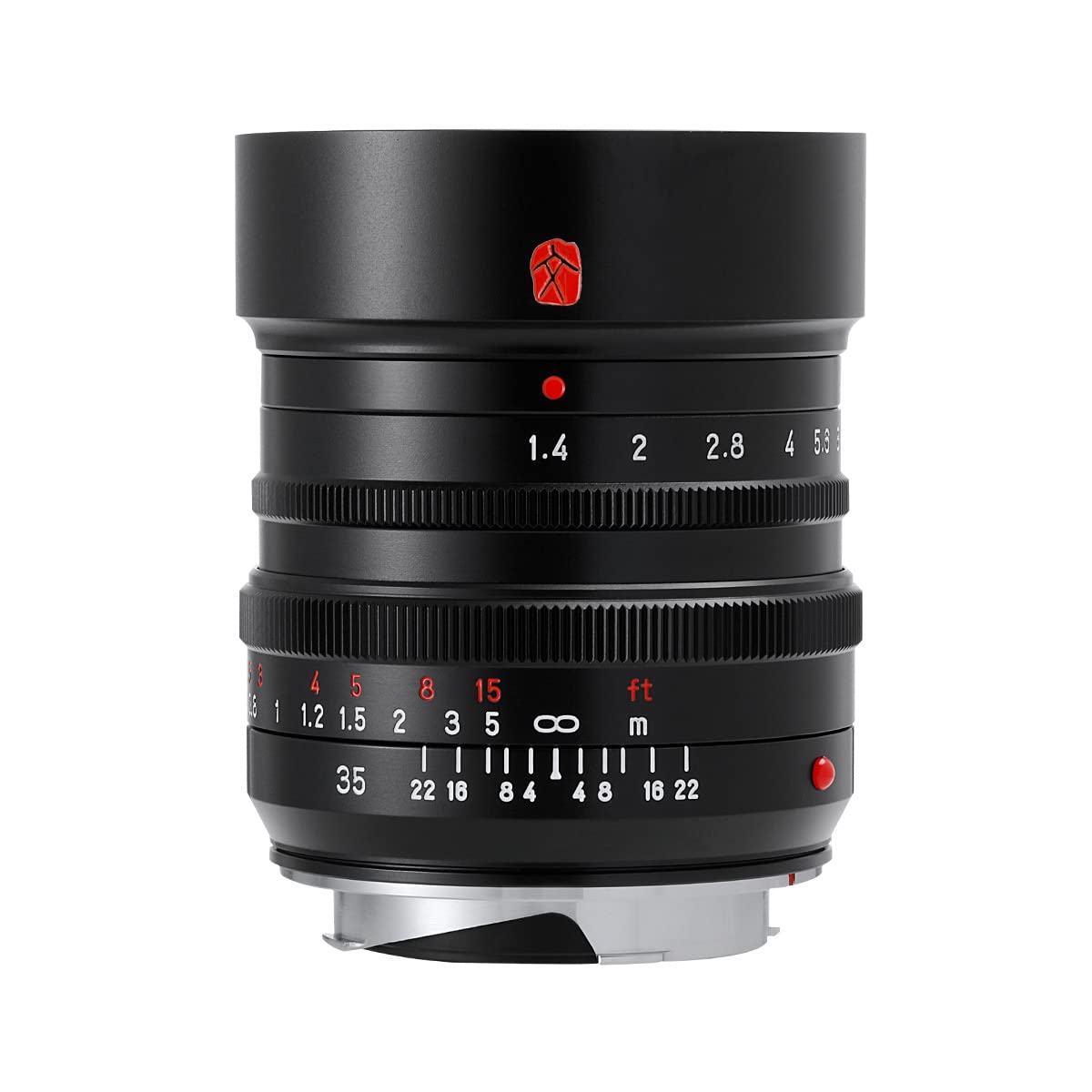 Amazon.co.jp: 七工匠 7Artisans 35mm F1.4 Mマウント ライカM レンズ 