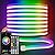 32.8Ft Neon Rope Lights,Flexible Led Rope Lights Control with App/Remote,Multiple Modes Rope Lights,IP65 Outdoor RGB Led Neon Lights Waterproof,Music Sync Gaming Led Neon Light Strip for Bedroom Decor