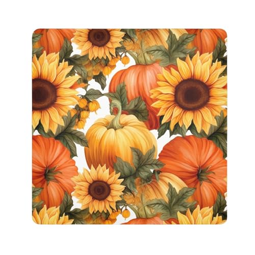 Sunflowers Pumpkin Orange 13.8
