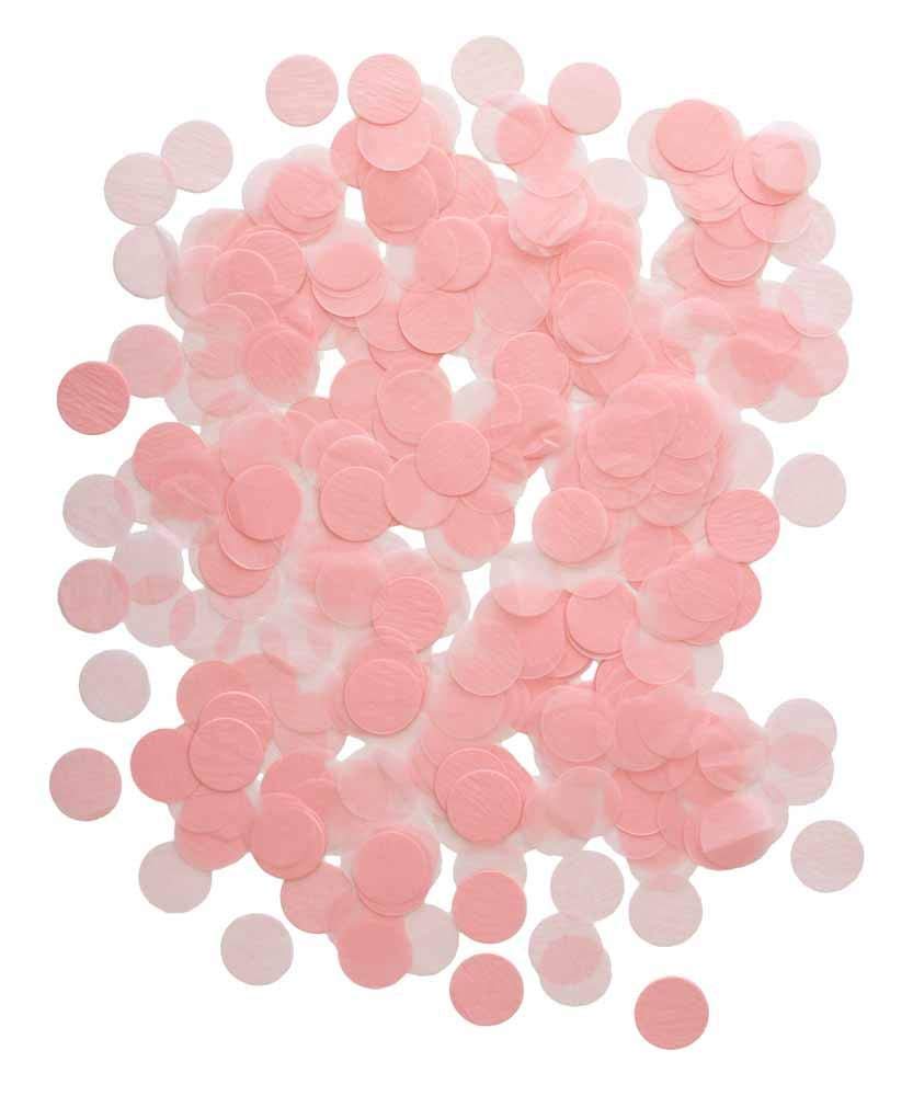 Round Confetti Pack, 2.5 cm Size, Pink