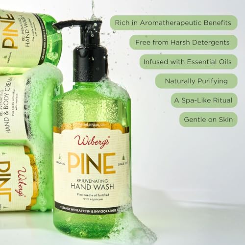 WIBERG'S Pine Hand Wash 300ml, Lime, 300 ml (Pack of 1) - Image 2