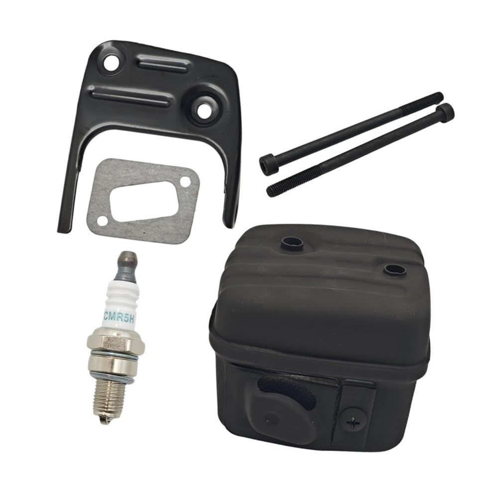 Kit silenciador de escape y bujía 544028301 para motosierras 351