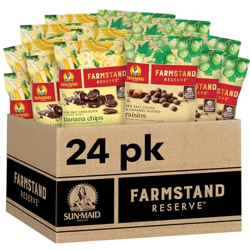 Image of Sun-Maid Farmstand Reserve 24 Count Variety Pack - 0.8 oz Snack Bag