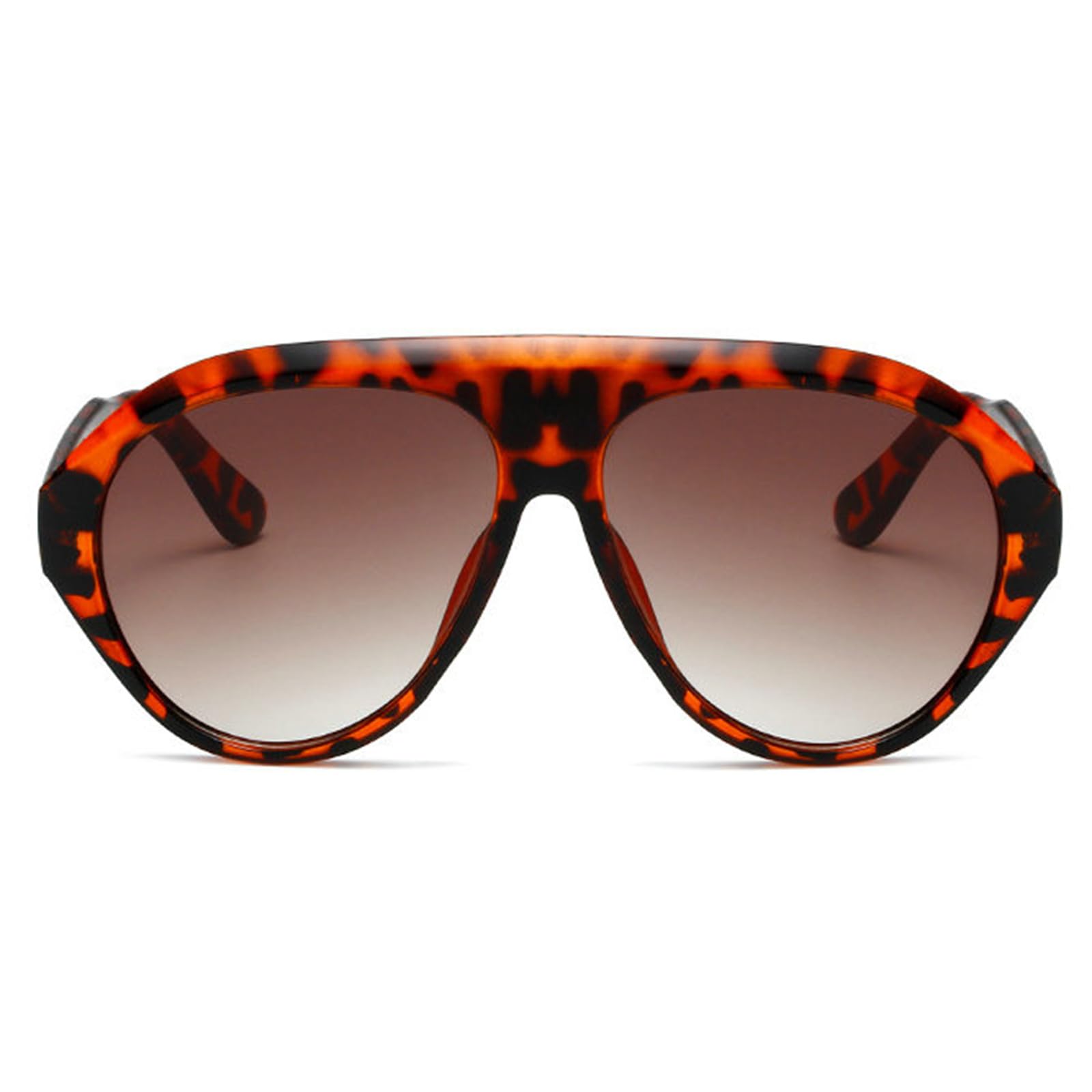 willochra Oversized round Sunglasses Women Fashion Gradient Pilot Sun Glasses Men Punk Shades Outdoor Travel UV Protection