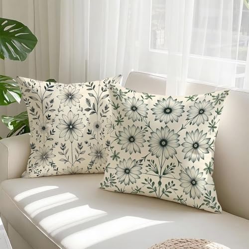 Housse coussin 65x65cm Noël en velours imperméable lot de 2 - 3