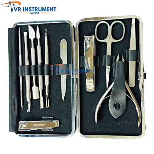 Kit de Manicura y Pedicura de 18 Piezas en Acero Inoxidable miniatura 2