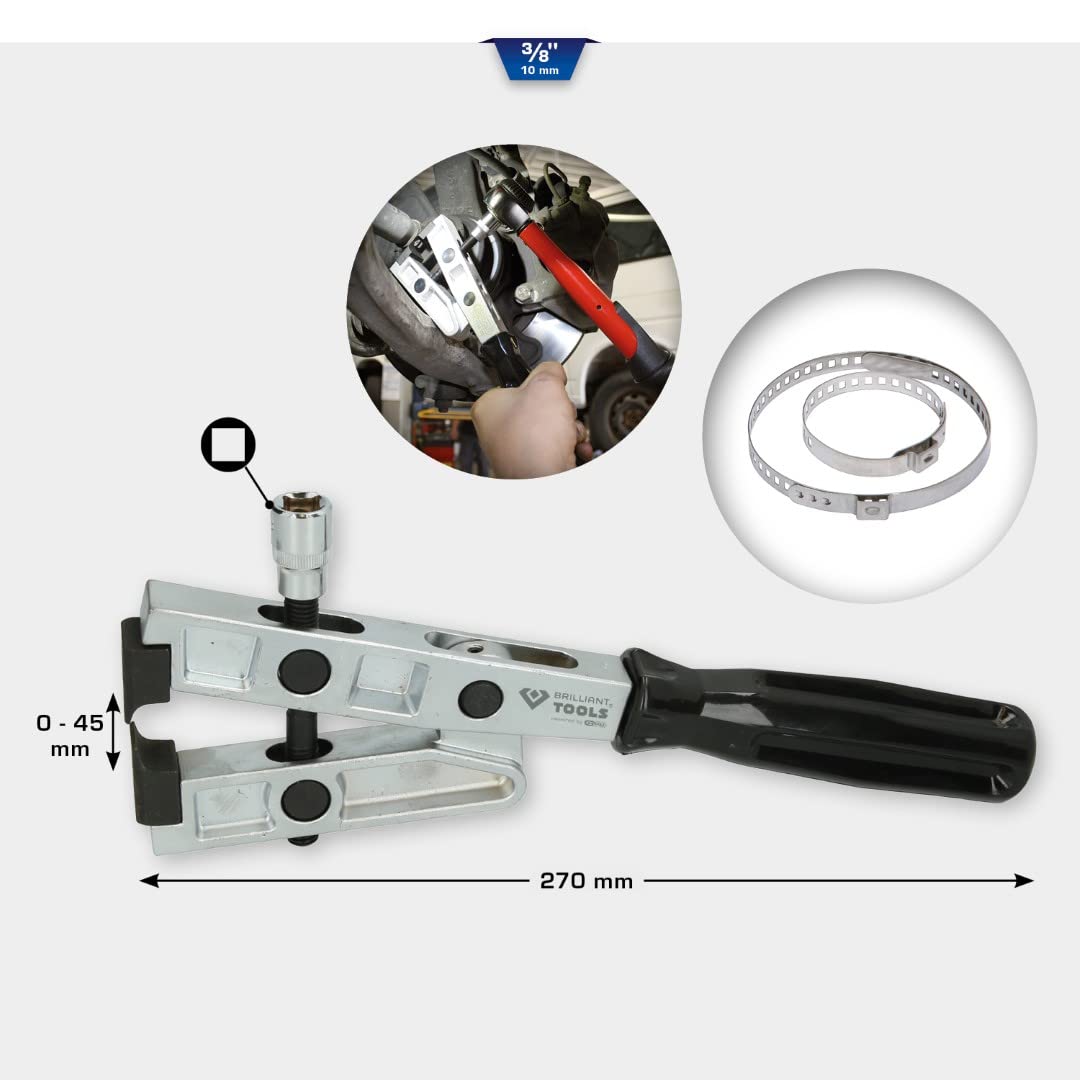 PRATICHE FASCETTE PER Tubi Tunnel Morsetti Per Pneumatici Kit 20 Pezzi