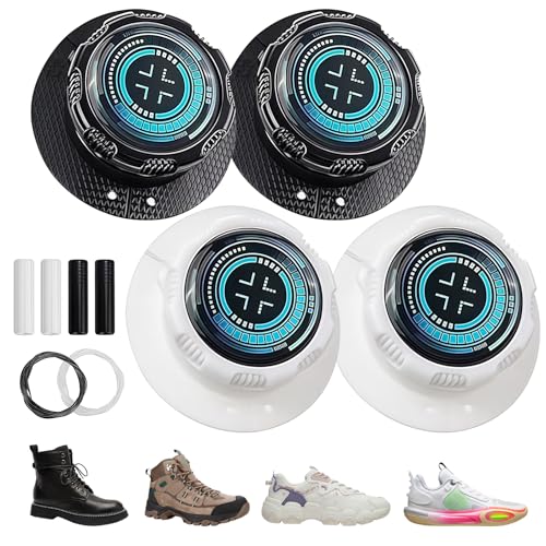 Pmueuff 4 Stück Schnürsenkel Schnellverschluss,...