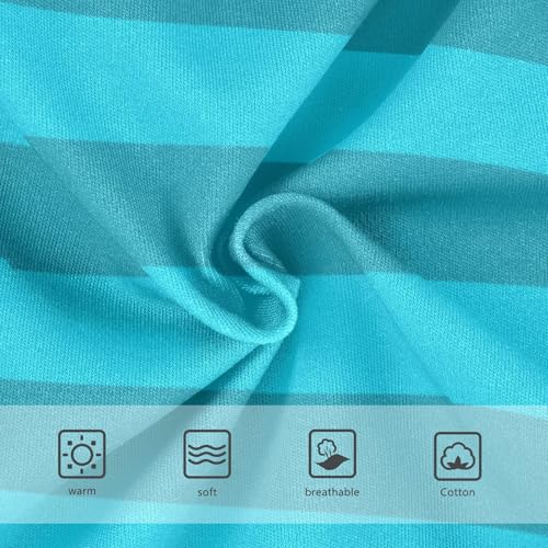 Blue Gray Stripe Toddler Girls's Underwear 2T3