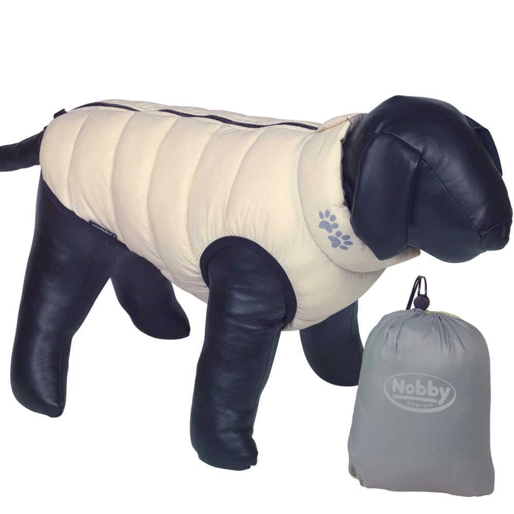 Nobby Dog Coat Light Beige/Grey 20 cm