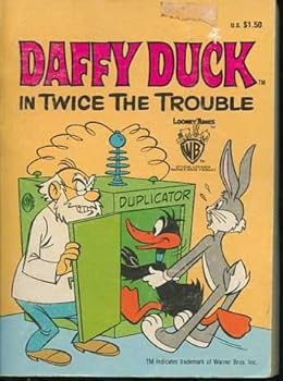 Paperback Daffy Duck in Twice the trouble (A big little book) Book