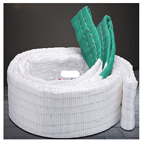 Lift Sling Straps Heavy Duty Lifting Slings Nylon Strap Web Lifting Straps for Hoist Multi-Layer Weaving 5T Load 1-10m Lifting Strap (Color : 5T, Size : 9M)