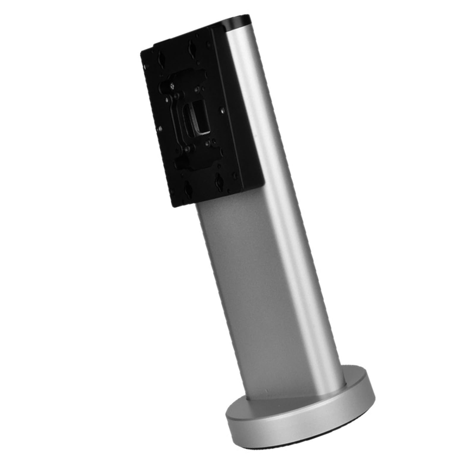 Turnstile Base Column Long Permanent Aluminum Mixture Construction Works with Many Gate Models Against Lean Structure Access Control