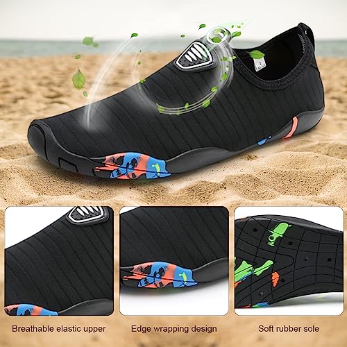 Beach Wet Water Shoes Mens Womens Wetsuit Boots Quick Dry Water Pool Trainer Sport Shoes for Swim Surf Beach Boating Snorkeling Diving Running Yoga2