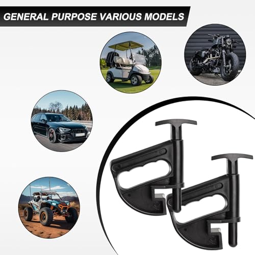Image of 2 Pcs Tire Changer Universal Rim Pry Clamp,Durable Nylon Tire Bead Clamp | Manual Tire Bead Breaker,Hand Auto Drop Center Tool Compatible for Coats Tire Changers