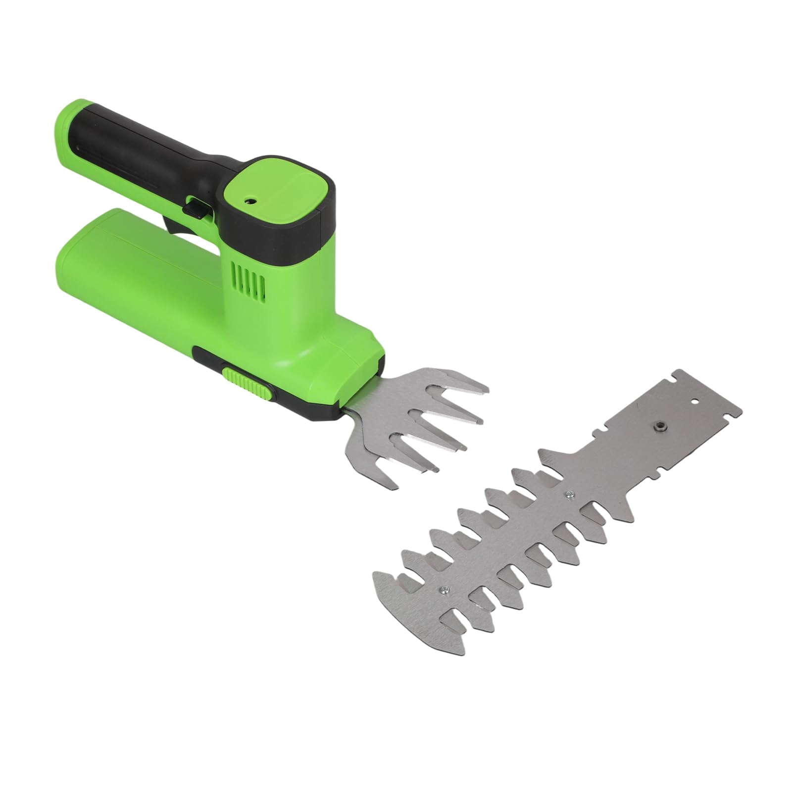 Cortadora de césped inalámbrica y cortasetos con suministro de energía integrado para un fácil cuidado de las plantas y forma de arbustos
