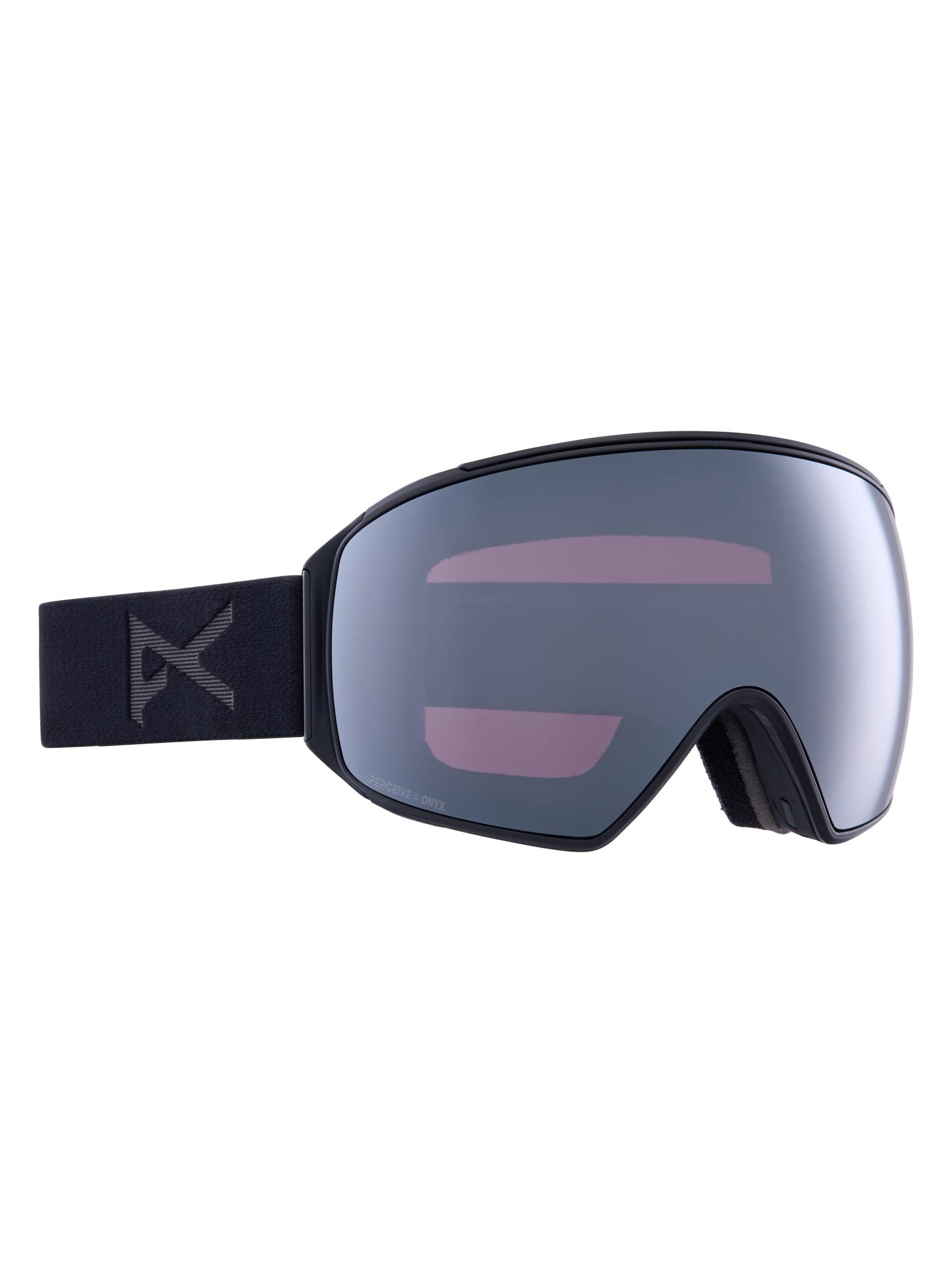 Anon M4 Low Bridge Fit Goggles (Toric) + Bonus Lens + MFI Face Mask, Frame: Smoke, Lens: Perceive Sunny Onyx