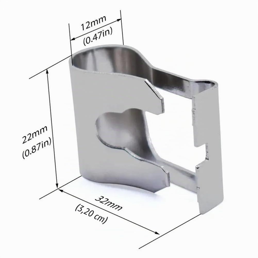 Clip di Collegamento del Tergicristallo,Clip di Riparazione della Biella del Tergicristallo,Kit Clip Riparazione Bracci Tergicristallo,Clip di Riparazione del Tergicristallo 4 Pezzi Tokaneit