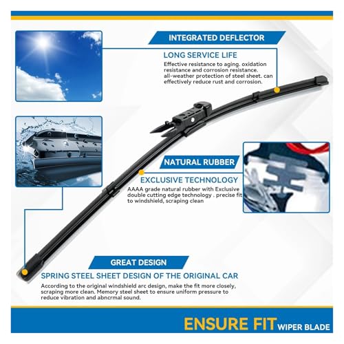 Limpiaparabrisas coche Serie 3 G20 G21 con cepillos para lluvia y ventana S 4