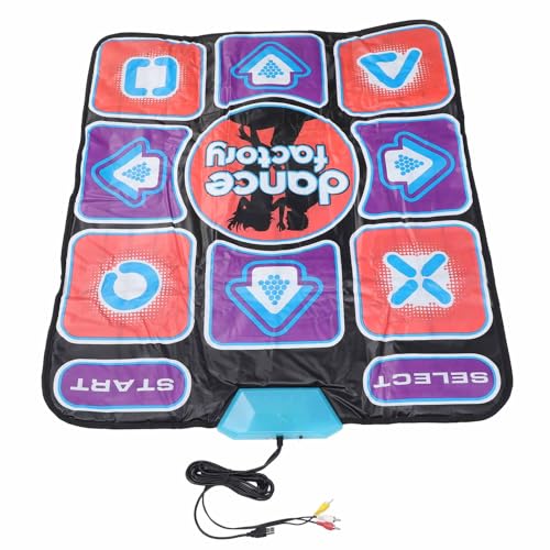 Electronic Music Dance Mat, Calories Burning, Interactive and Fun Dance Mat with TV Connection, Skills Improvement