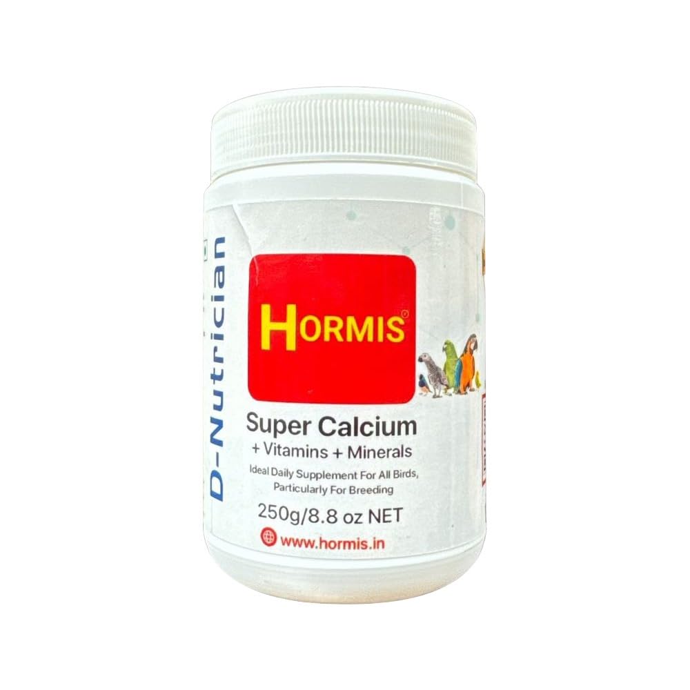 HORMIS D-Nutrician | 250g | 31% Calcium Rich Supplement for All Birds, Especially for Breeding Birds, Growing Chicks – Reinforced with Multi-Vitamins (B0D5CQPGHC) Amazon Price History, Amazon Price Tracker