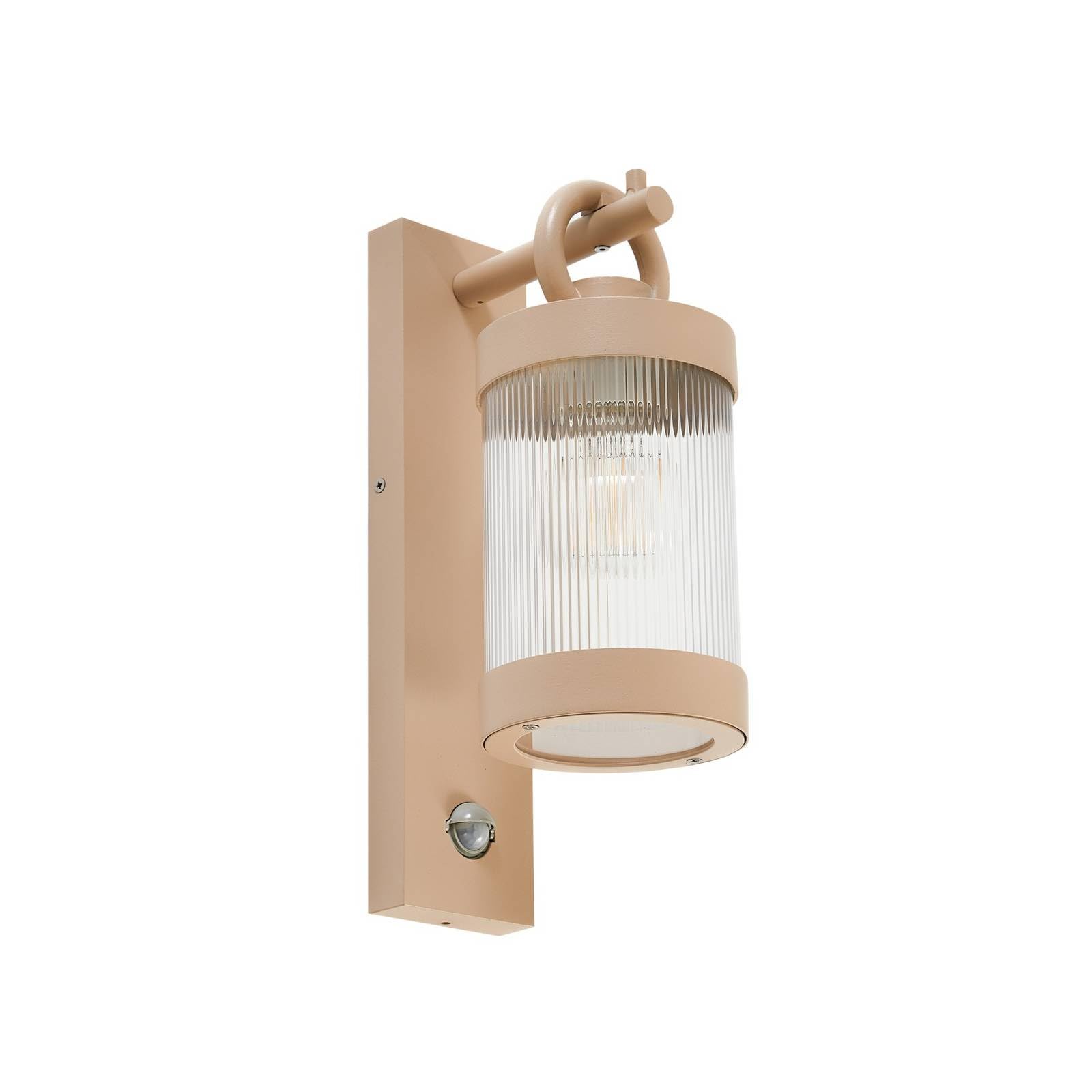 Lindby Yrene (nowoczesny) kinkiet zewnętrzny w kolorze białym z aluminium (1 płomień, E27) lampa zewnętrzna / fasada dom taras i balkon