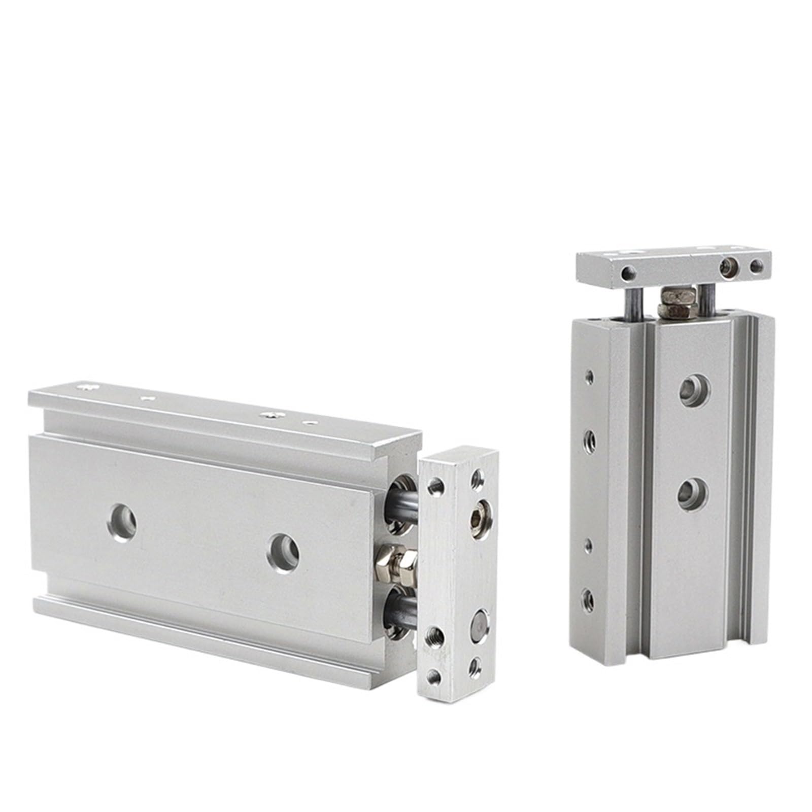 Cilindro neumático de aire de doble eje y vástago doble de acero inoxidable serie CXSM, 10 x 10, 10 x 20, 10 x 30, 10 x 40, 10 x 50, 10 x 60, 10 x 70(CXSM10-35)