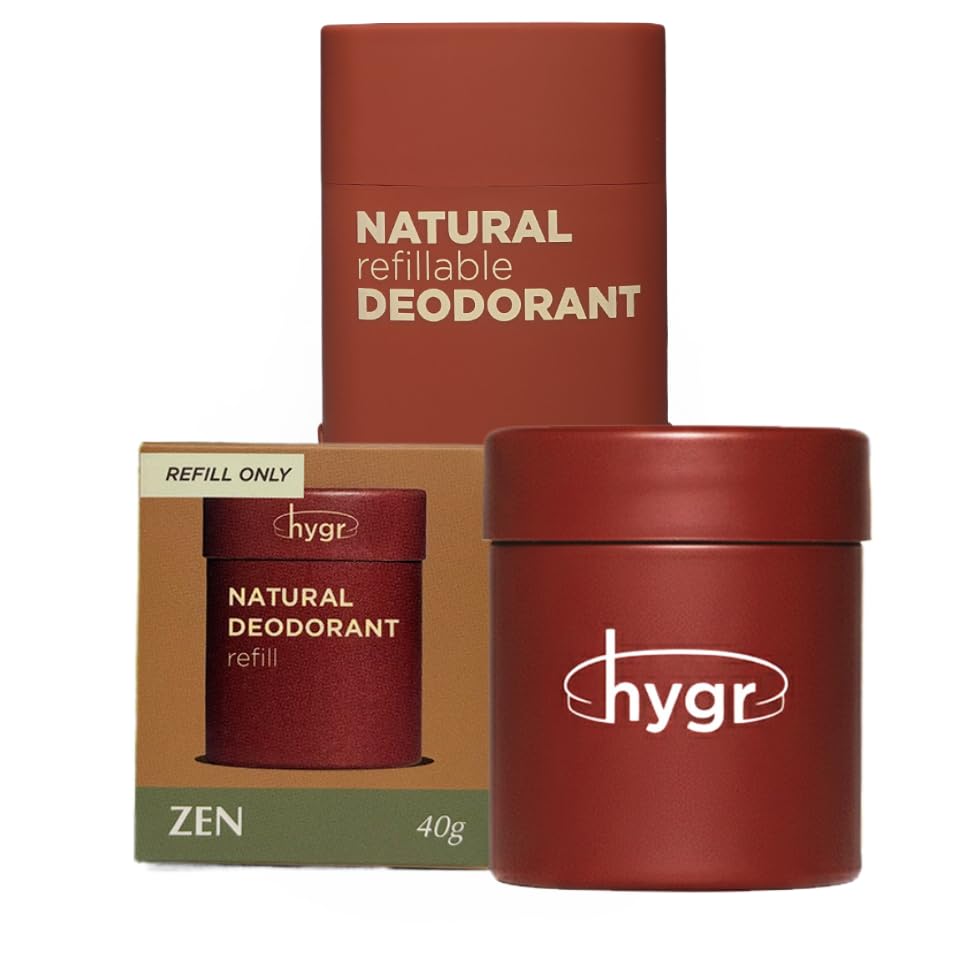 Natural Refillable Deodorant Stick Bundle(Zen), 40g | Aluminum-Free Body Deodorant with Refillable Case | Everyday Odour Protection | Gentle on Sensitive Skin, Smooth & Non-Irritating image 3