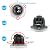 HEFLYCCTV 5MP Dome Security Analog Camera 4 in 1 TVI/CVI/AHD/CVBS Surveillance CCTV Indoor Outdoor Cameras 2.7-13.5mm Varifocal Lens 15 IR LEDs 45ft Night Vision Wired BNC Vandal-Proof Camera