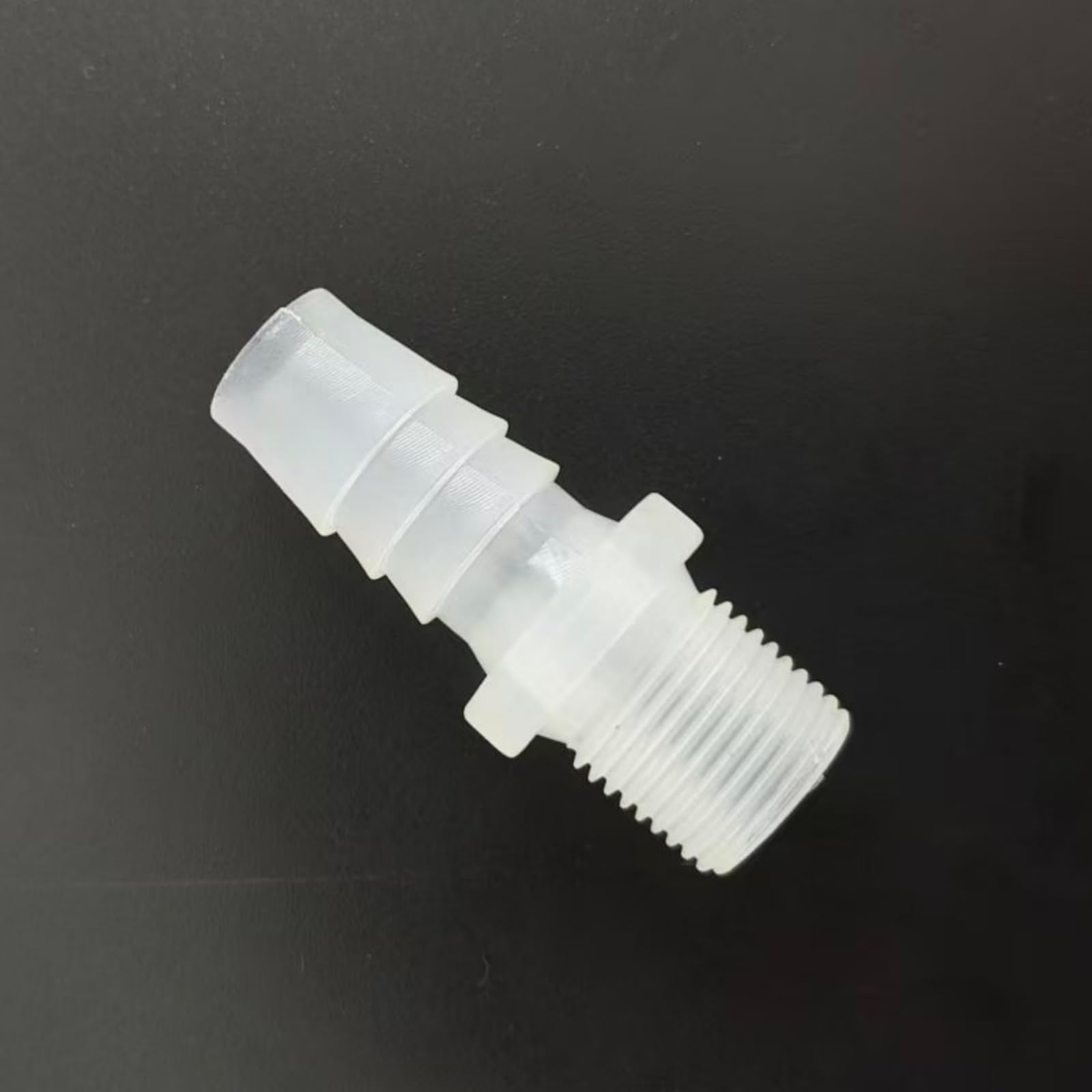Reusableplastic Hose Barb Fitting - 1/2G Male Thread to 12.7mm Barbed Connector 100PC Pack(1/2inch 3/8G)