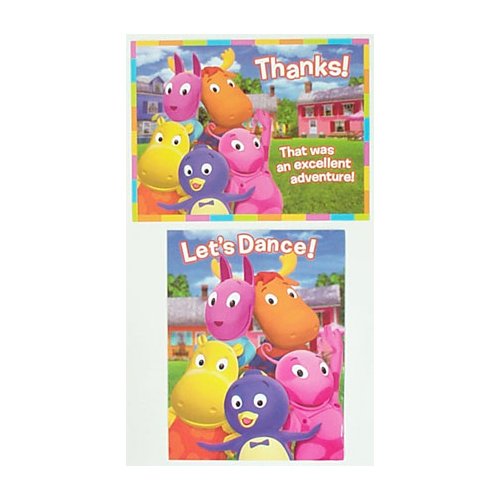 Backyardigans Party Invitations & Thank You Notes Combo Pack