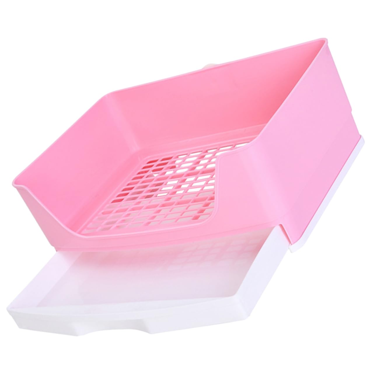 Litière pour lapin rose Milisten pour cage propre sans odeur