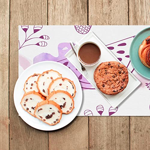 Sets de table pastèque isolants et thermorésistants pour plat chaud
