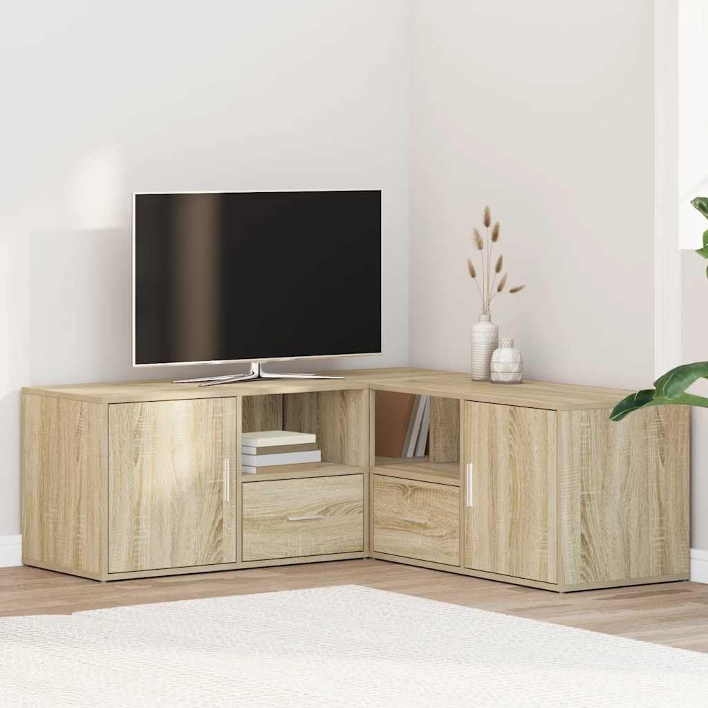 vidaXL Mobile Angolare Rovere Sonoma 200x40x45 cm in Truciolato