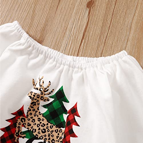 Newborn Girl Christmas Outfit Baby Xmas Clothes Merry Christmas Flare Pant Outfit4