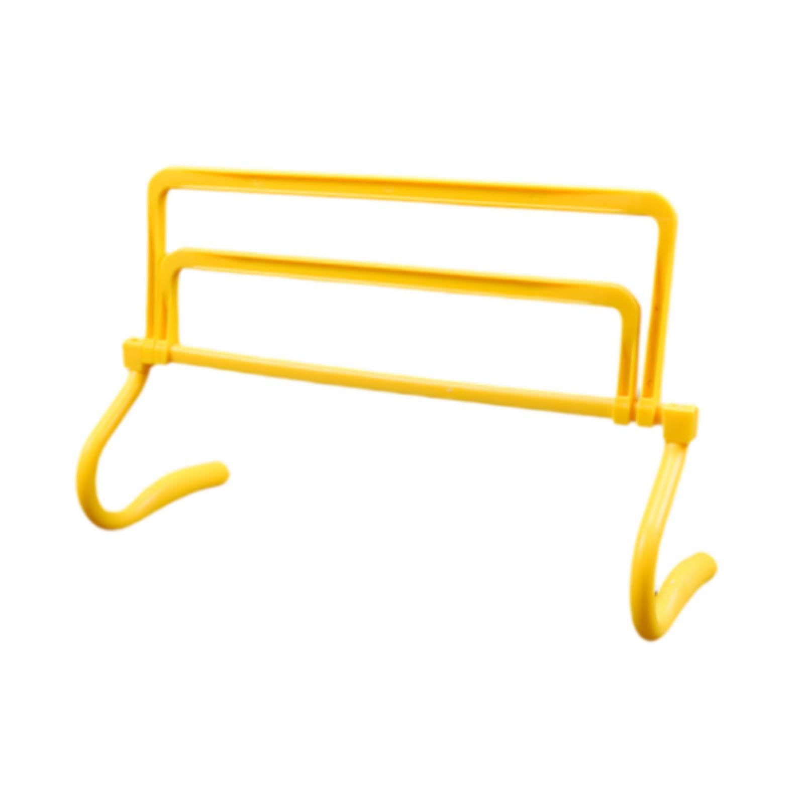 THE STYLE SUTRA Agility Hurdle Adjustable Height for Jumping Obstacle Courses Indoor Outdoor Yellow | Sporting Goods | Team Sports | Soccer | Training Aids-image-35