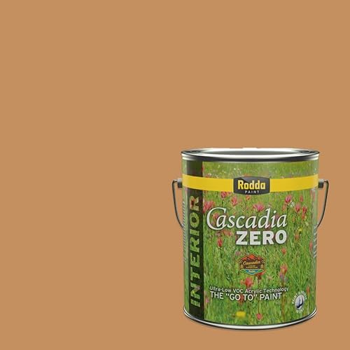 Vista 39 de Rodda Paint CASCADIA ZERO - Pintura satinada e imprimación para interiores en uno, cuarto de galón, Zambia