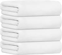 Vista 100 de JML Toallas de microfibra, juegos de toallas de baño (paquete de 6, 27 x 55 pulgadas), extraabsorbentes, secado rápido, multiusos, para baño