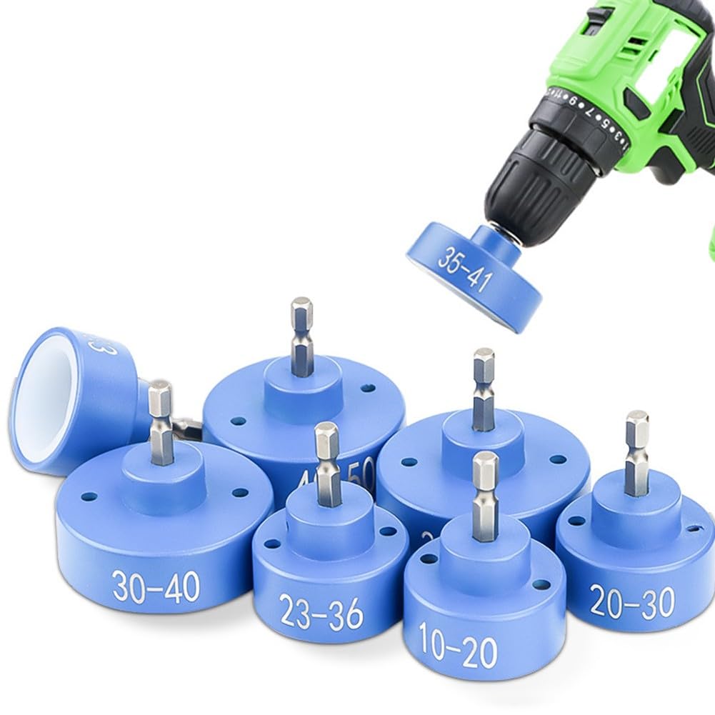 Adapter do zamykania butelek 1/4 cala trzpień sześciokątny tworzywo sztuczne niebieski