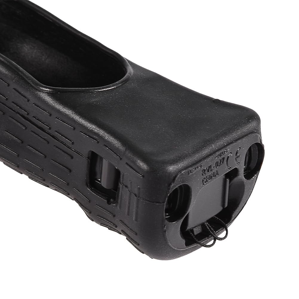 Adattatore Motion Plus con Custodia in Silicone, Aumenta la Precisione e Migliora il Controllo del Gioco su Giochi Compatibili, per Telecomando (black)