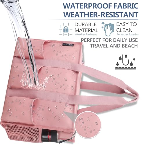 Image of Nurse Bags for Work Nursing Bag Multiple Pockets Waterproof Organizing Zip Top Clinical Bag for Nursing Students Home Health