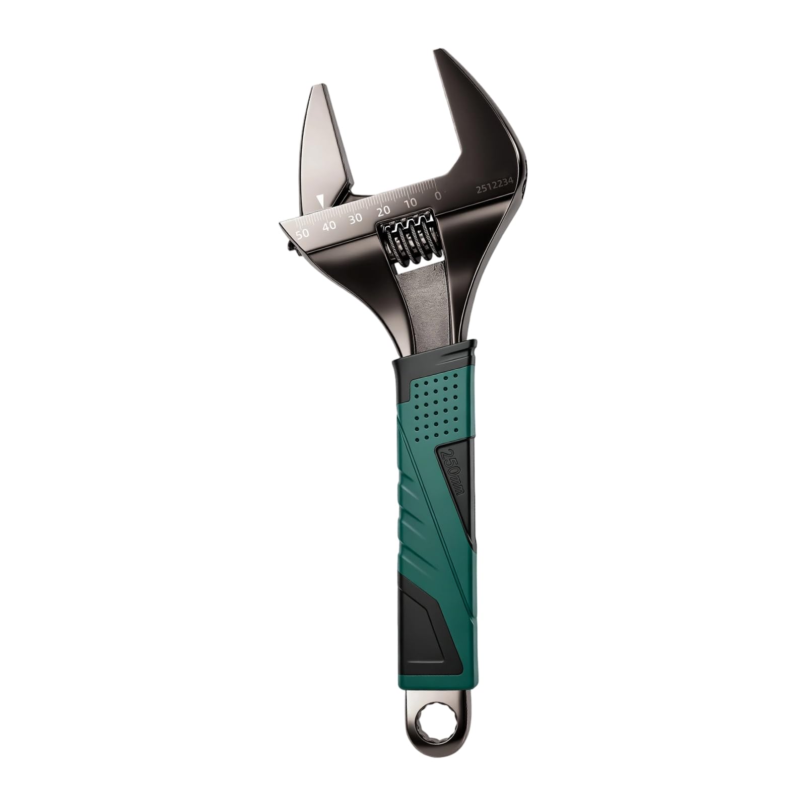 NVOQILIN Professional 6Inch 8Inch 10Inch Wrench with Smooth Turrets and Comfort Handle Suitable for Pipe Fittings Metal Adjustable Spanner