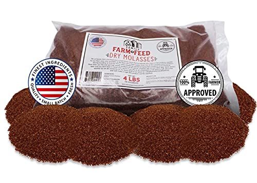 FAMILY FARM AND FEED | Dried Molasses Food | Soil and Pet | Young and Adult | Granular | 4 Pounds