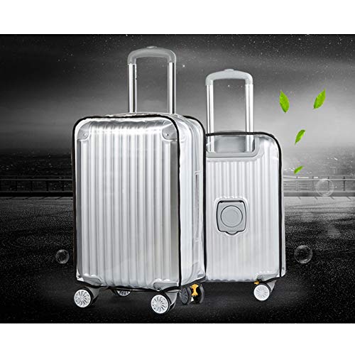 Cratone Koffer Cover Beschermfolie Bagage Cover voor rolkoffer Transparant PVC Kofferhoes Bagage Cover 22 24 28 30 inch (Transparant) - Image 6