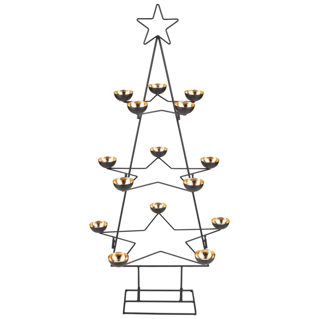 Villeroy & Boch – Christmas Decoration decorative tree, delicate decorative fir tree for the festive table and the Advent season, metal, 90 cm