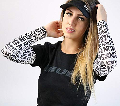 Manguito Hupi Run Branco Proteção Uv50+, Cor: Branco, Tamanho: M