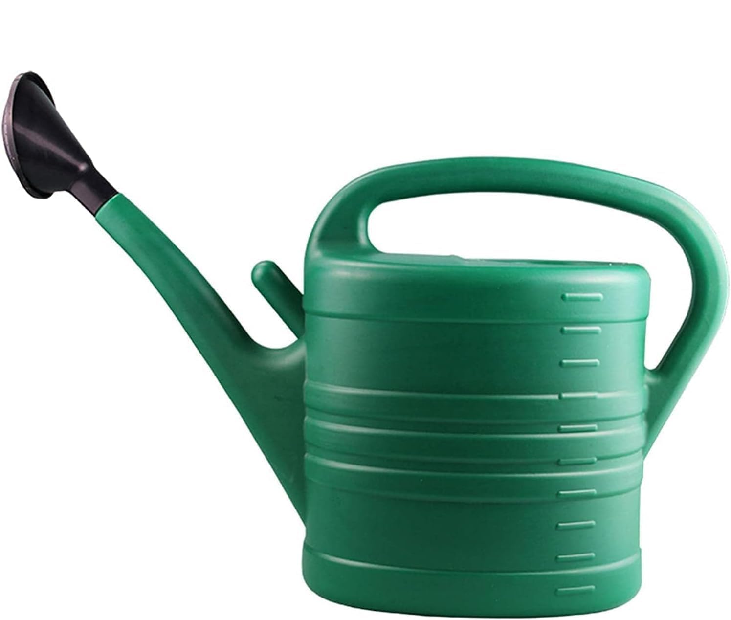 Festive Watering Can 5 Liter - Large Capacity With Detachable Nozzle for Indoor and Outdoor Garden Watering, Green (37cm X 26cm X 21cm)